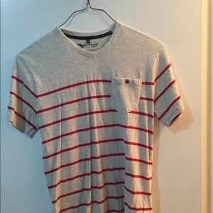Striped pocket t shirt
